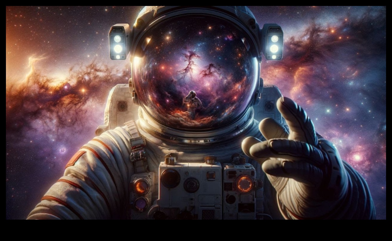 Cosmic Crescendo: Astronauts Harmoning with the Celestial Symphony