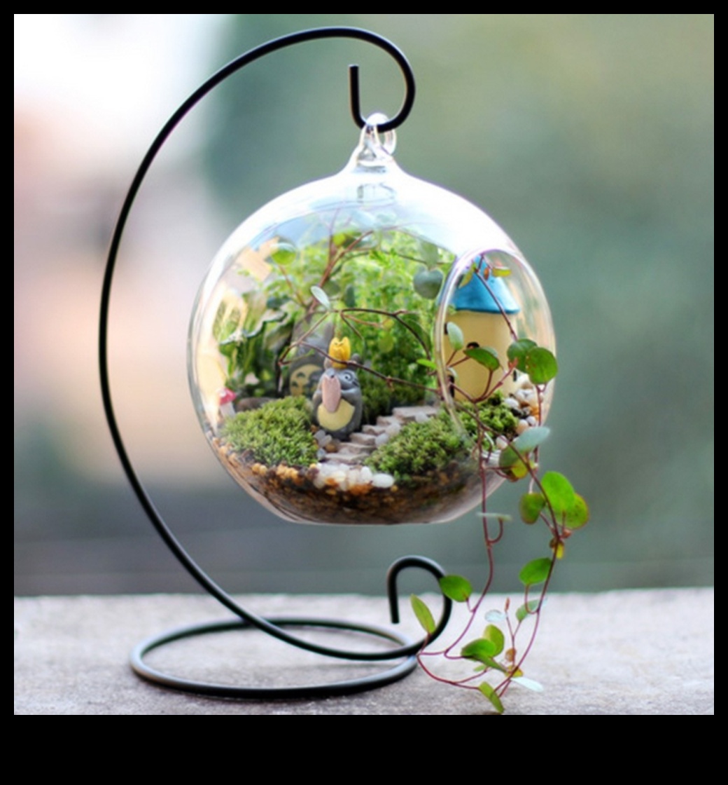 Μικροσκοπικά Terrariums, Big Impact: Urban Gardening Wonders