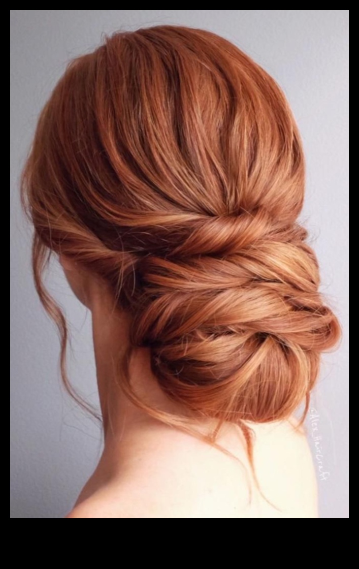 Από Waves έως Updos: Ευέλικτα χτενίσματα με κόκκινο και καστανόξανθο χρώμα για κάθε περίσταση