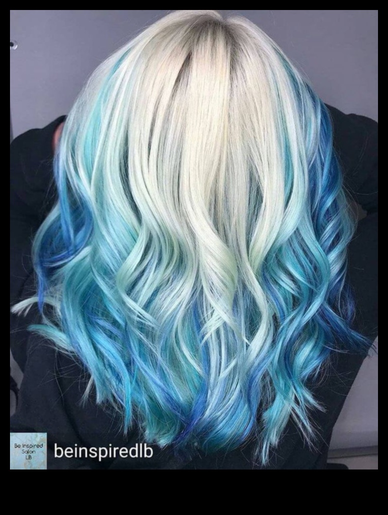 Feeling Blue Τολμηρό και όμορφο μπλε χρώμα εμπνεύσεις για να ανυψώσετε το πνεύμα σας 3 Νιώθεις μπλε; Τολμηρές και όμορφες εμπνεύσεις μπλε μαλλιών