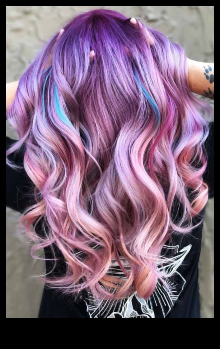 Unicorn Chic: Αγκαλιάστε τον μαγικό κόσμο των παστέλ χρωμάτων μαλλιών
