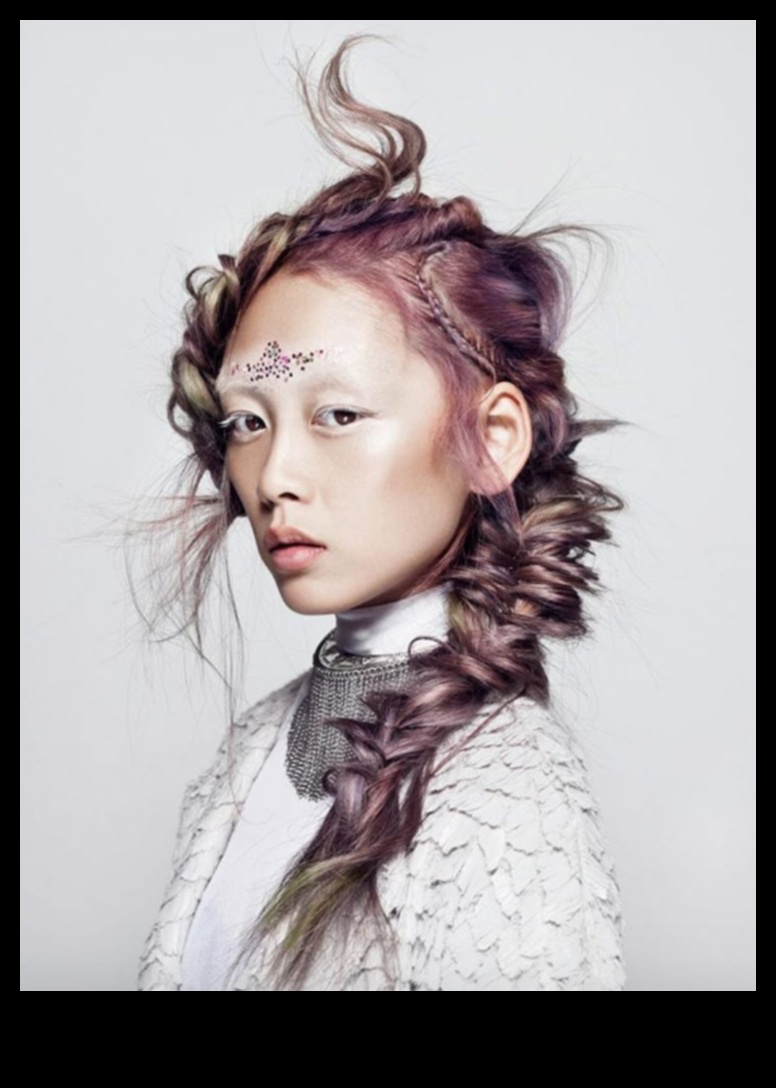Artistic Allure: Creative Expression in Long Hairstyles