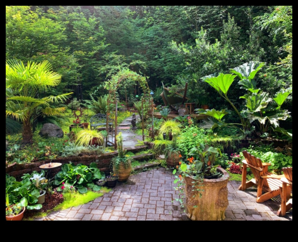 Nature's Elegance: Δημιουργήστε ένα γαλήνιο καταφύγιο με Garden Artistry