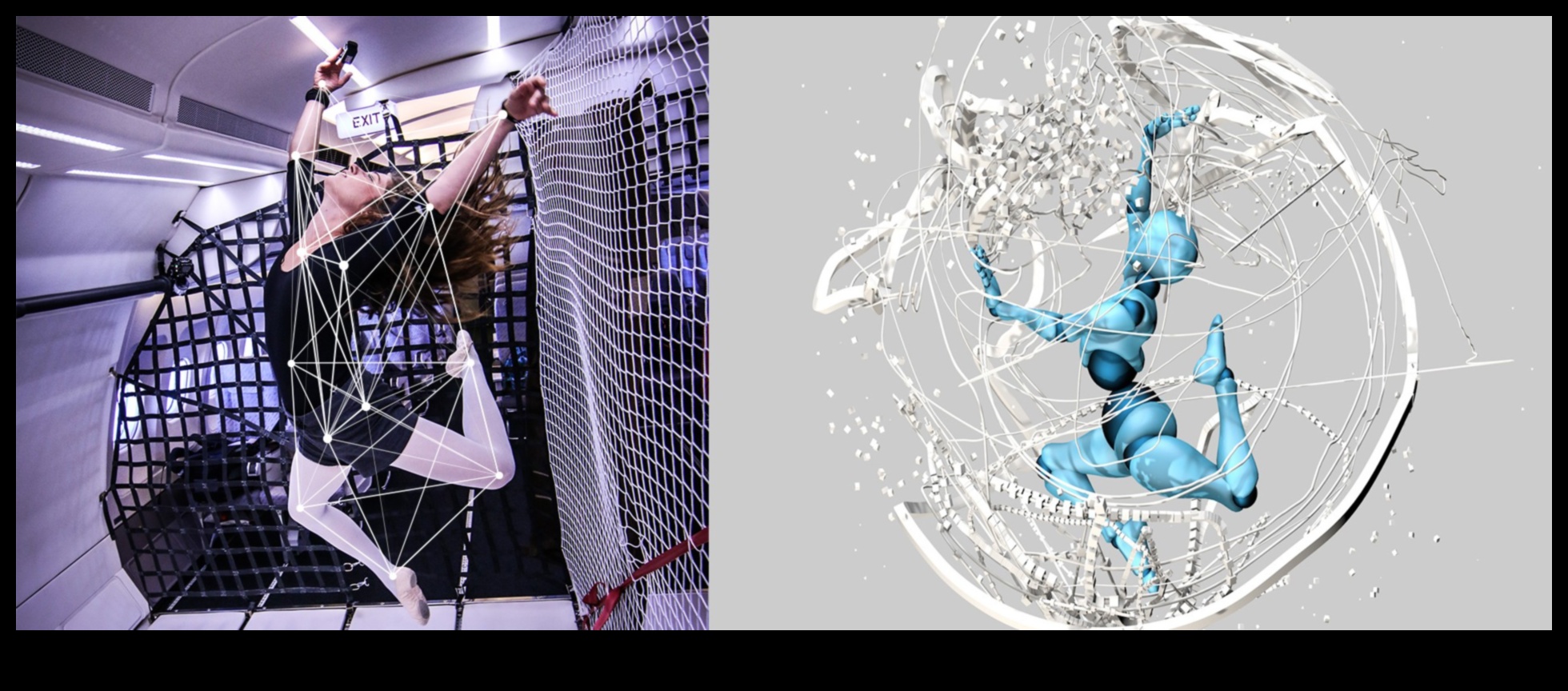 Galactic Ballet: Dancing Among the Stars in Zero Gravity