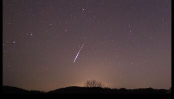 Cosmic Showers: Witnessing the Dance of Meteoroids in the Night Sky