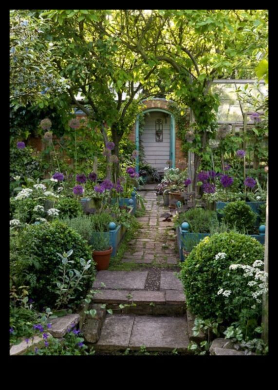 Cozy Retreats: Δημιουργία γαλήνιων κήπων με γοητεία εξοχικών σπιτιών