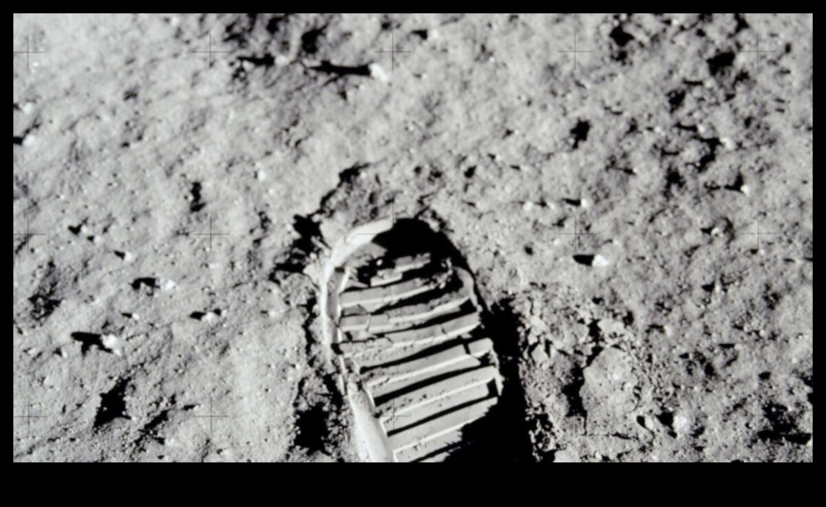 Lunar Legacies: Astronauts' Footsteps on Celestial Shores