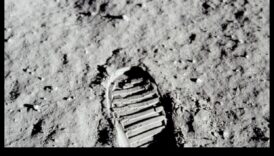Lunar Legacies: Astronauts' Footsteps on Celestial Shores