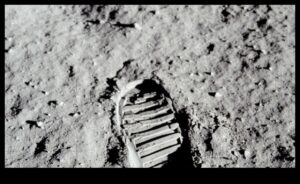 Lunar Legacies: Astronauts' Footsteps on Celestial Shores