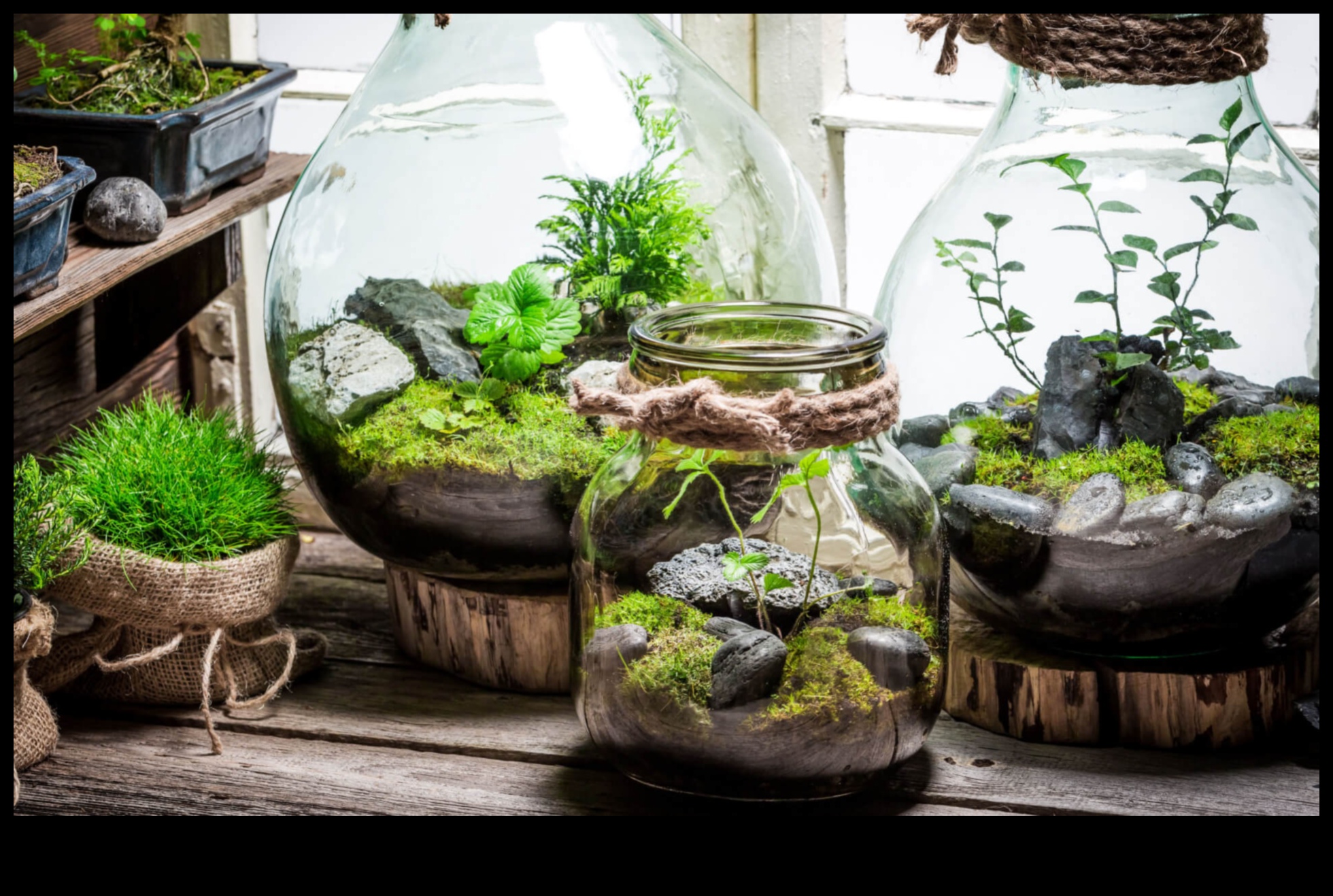 Μικροσκοπικά Terrariums, Big Impact: Urban Gardening Wonders