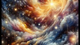 Cosmic Crescendo: Astronauts Harmoning with the Celestial Symphony